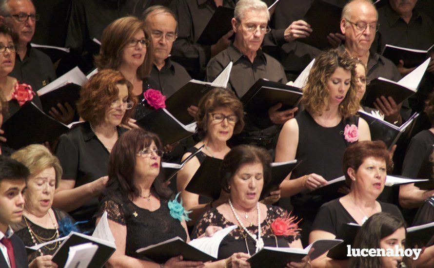 Galería: Brillante concierto de 'Grandes Coros Líricos' con la Orquesta del Conservatorio y las corales de Lucena y Linares