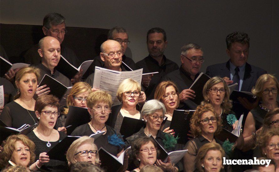 Galería: Brillante concierto de 'Grandes Coros Líricos' con la Orquesta del Conservatorio y las corales de Lucena y Linares