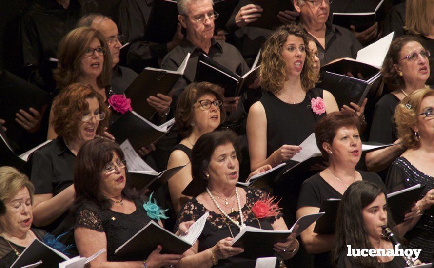 Galería: Brillante concierto de 'Grandes Coros Líricos' con la Orquesta del Conservatorio y las corales de Lucena y Linares