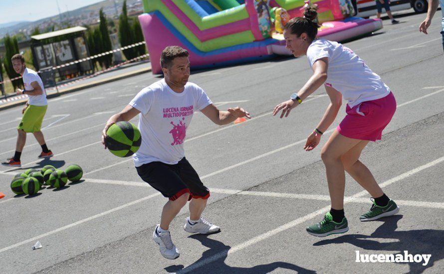 Galería: Así fue la Jornada Multideportiva en los aparcamientos de Carrefour