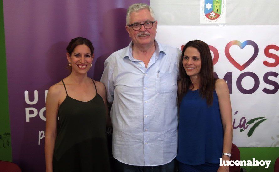 Teresa Aranda, Manuel Monereo y Micaela Soria. Teresa Aranda, Manuel Monereo y Micaela Soria.