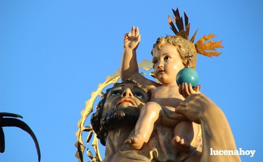 Galería: San Cristóbal vuelve a procesionar por las calles de Lucena tras un año de ausencia Galería: San Cristóbal vuelve a procesionar por las calles de Lucena tras un año de ausencia