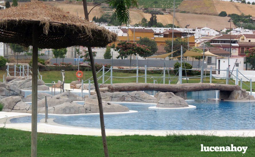  Piscina al aire libre del PDM. 