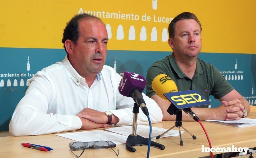 Paco Huertas y Francisco Aguilar, ediles del PP. 