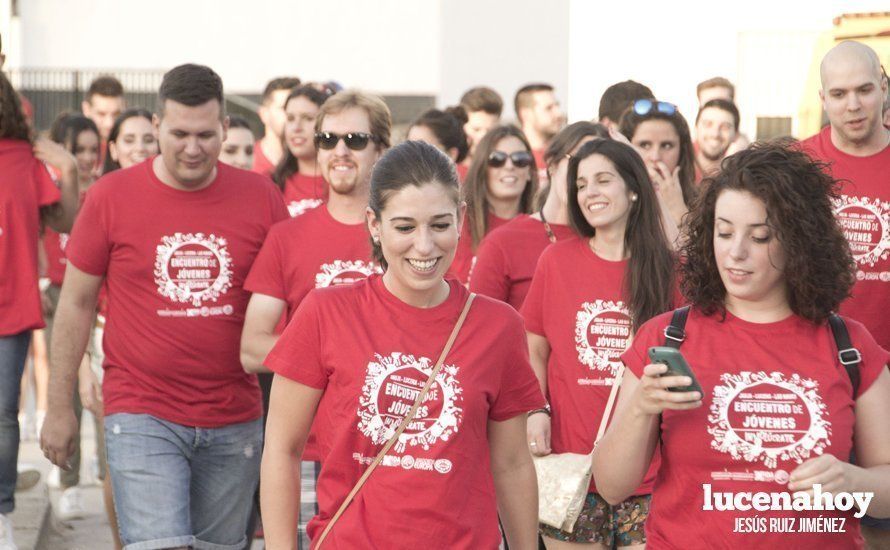 Galería: El I encuentro de Jóvenes de Lucena y sus aldeas reunió ayer a unos setenta participantes en Jauja