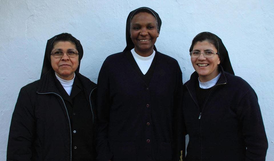  Componentes de la congregación de Salesianas del Sagrado Corazón de Jesús en Lucena. Foto: Cedida 
