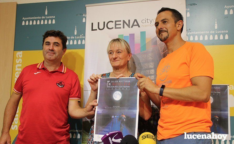  Presentación de la ruta nocturna, esta mañana en el ayuntamiento de Lucena 