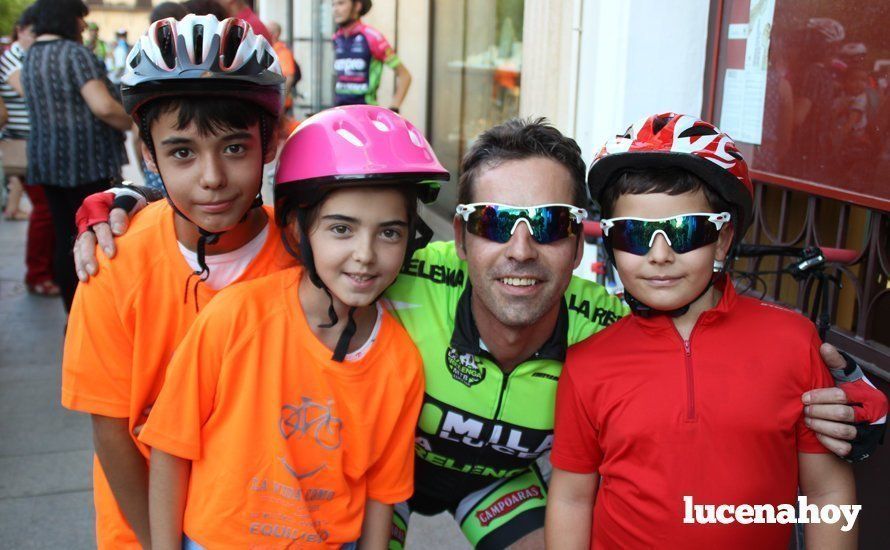 Galería: Casi 300 aficionados al MTB participaron anyer en la Ruta Nocturna en Bicicleta