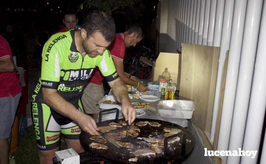 Galería: Casi 300 aficionados al MTB participaron anyer en la Ruta Nocturna en Bicicleta