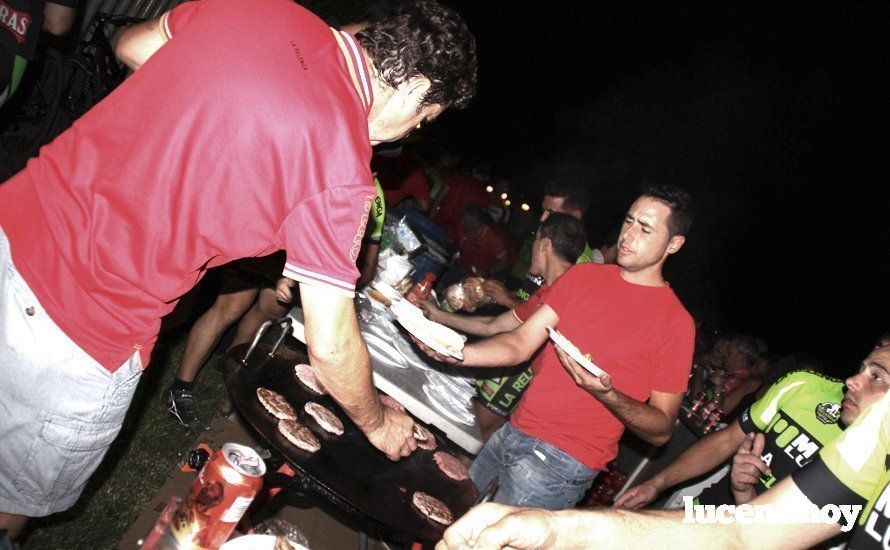 Galería: Casi 300 aficionados al MTB participaron anyer en la Ruta Nocturna en Bicicleta