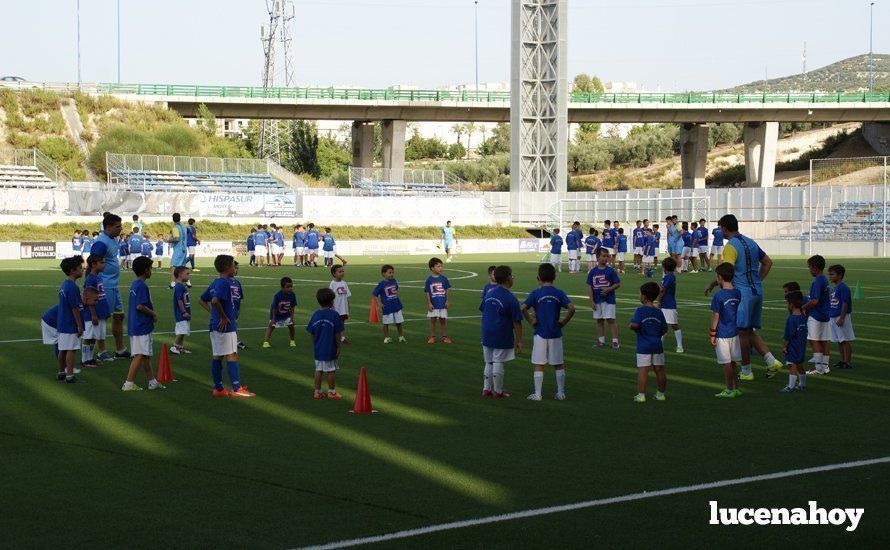 Galería: La Alta Escuela de Tecnificación y Formación de Fútbol de Lucena termina su segundo verano con 132 inscritos