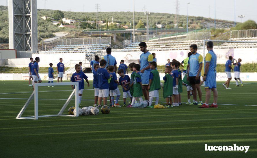 Galería: La Alta Escuela de Tecnificación y Formación de Fútbol de Lucena termina su segundo verano con 132 inscritos