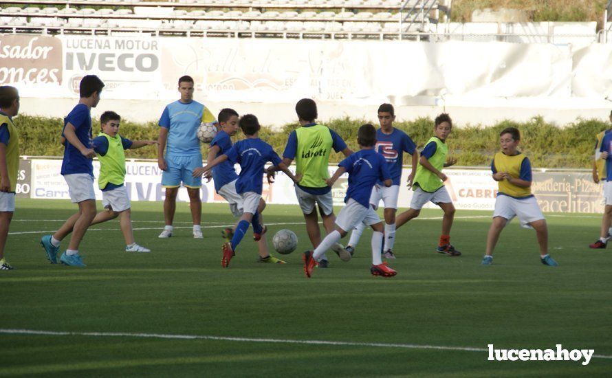 Galería: La Alta Escuela de Tecnificación y Formación de Fútbol de Lucena termina su segundo verano con 132 inscritos