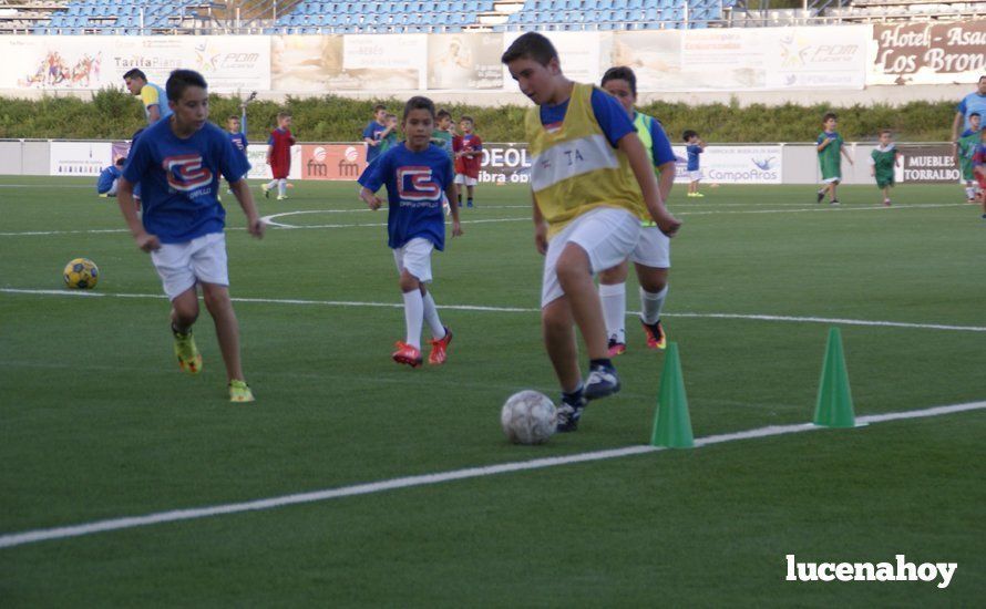 Galería: La Alta Escuela de Tecnificación y Formación de Fútbol de Lucena termina su segundo verano con 132 inscritos