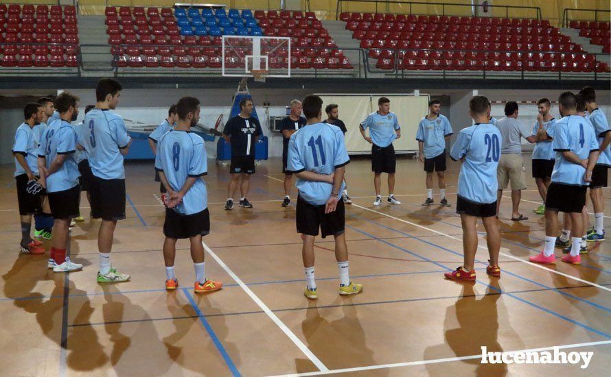  Primeros instantes de la sesión inicial de esta temporada. 