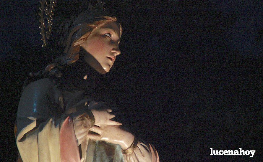 Galería: La joven cuadrilla de Jesús Servián Rueda procesiona la imagen de la Virgen de las Vegas