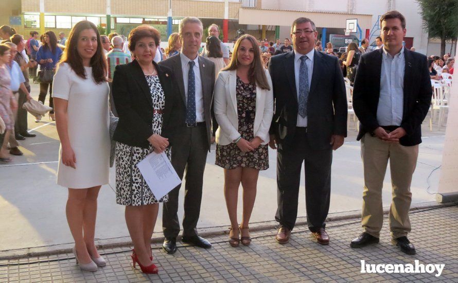  Inauguración oficial del curso escolar 2015-2016 en Lucena. 