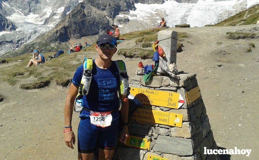  David Dorado, miembro del Club Maratón Lucena. 