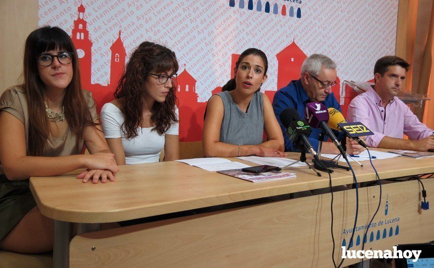  Araceli Fernández, Mónica Montes, Teresa Alonso, Carlos Villa y Juan Antonio Castillo. 