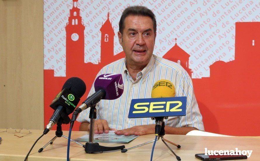  Vicente Dalda, en la sala de prensa del ayuntamiento. 