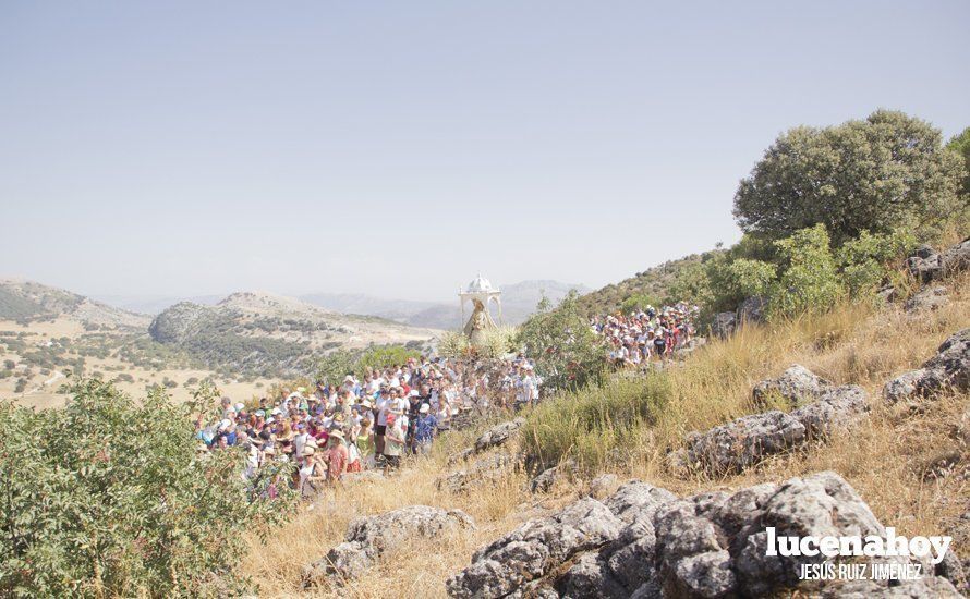 Galería: Cabra: Miles de personas acompañan a la Virgen de la Sierra en la 'Bajá' más calurosa de los últimos años Galería: Cabra: Miles de personas acompañan a la Virgen de la Sierra en la 'Bajá' más calurosa de los últimos años