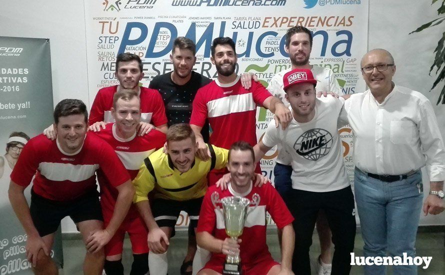  Formación del Inem, campeón del torneo. 