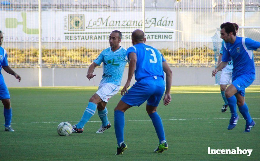  Ávalo, autor del gol del triunfo del Ciudad de Lucena. ARCHIVO 