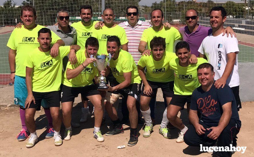  Equipo campeón del torneo. 