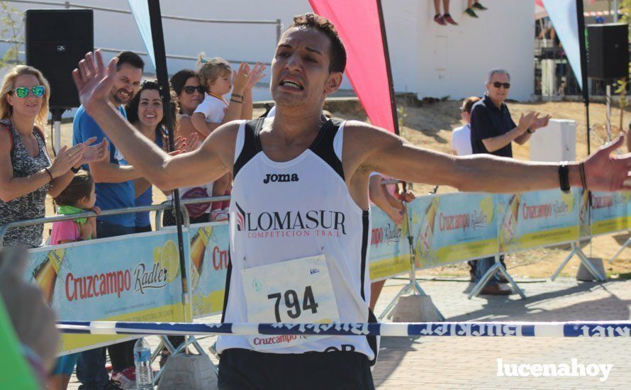  Antonio Montero, ganador de la Carrera Popular Ruta del Aceite de La Victoria. FERNANDO LÓPEZ 