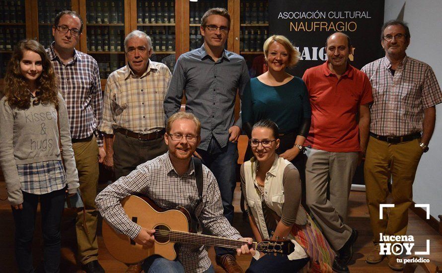  Participantes en el 'Recital en varios e idiomas y variados acentos', celebrado ayer 