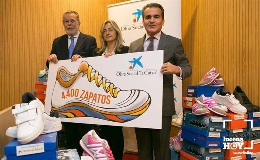  Presentación de la campaña '4.400 zapatos' 