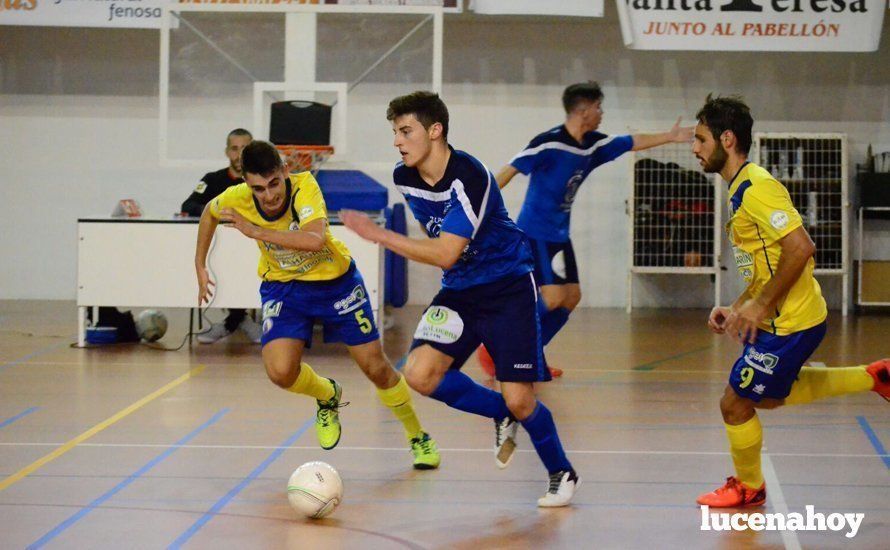  Manu Aragón lidera el ataque del Lucena Futsal. RAFA PERALTA 