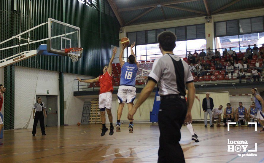 Galería: El Club Baloncesto Ciudad de Lucena obtiene su primer triunfo frente al Montilla (62-51)