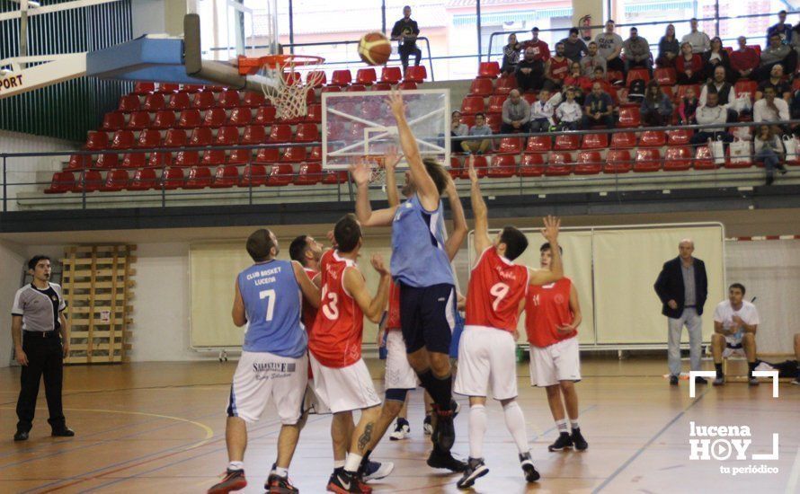 Galería: El Club Baloncesto Ciudad de Lucena obtiene su primer triunfo frente al Montilla (62-51)