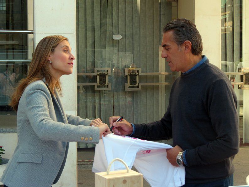 Galería: Sergio Scariolo asiste a la Olimpiada de Dibujo Solidaria y al torneo de baloncesto 3x3