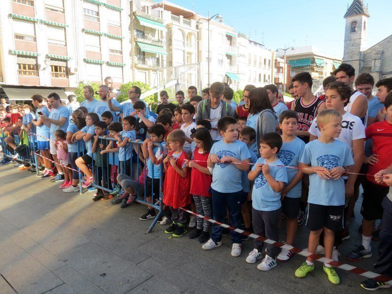Galería: Sergio Scariolo asiste a la Olimpiada de Dibujo Solidaria y al torneo de baloncesto 3x3