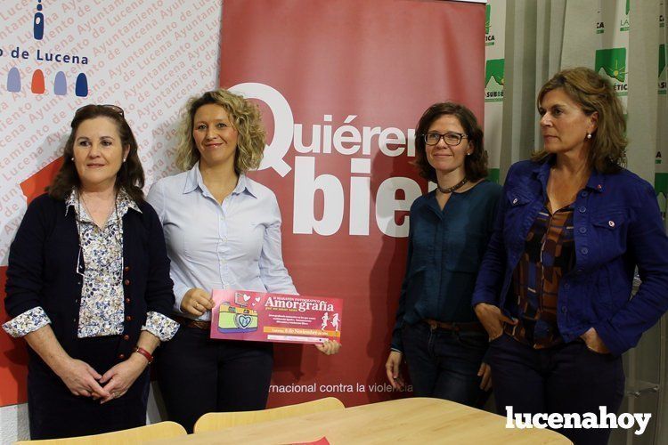  Araceli Cantero, María del Mar Morales, Elena Morales y Lola Llamas. 