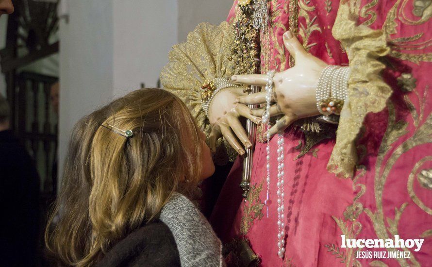 Galería: Besamanos Extraordinario a la Virgen de Araceli, dos días de devoción en el Santuario Galería: Besamanos Extraordinario a la Virgen de Araceli, dos días de devoción en el Santuario