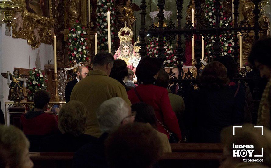 Galería: Besamanos Extraordinario a la Virgen de Araceli, dos días de devoción en el Santuario Galería: Besamanos Extraordinario a la Virgen de Araceli, dos días de devoción en el Santuario