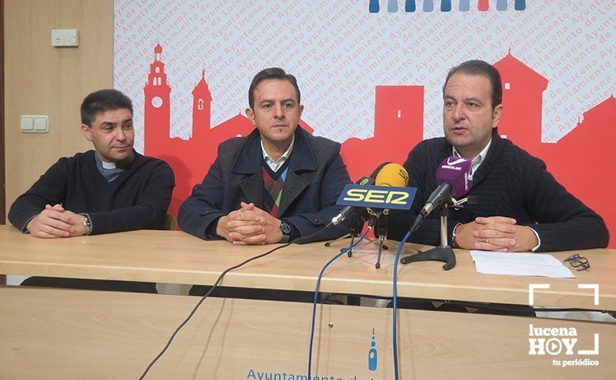  David Aguilera, Manuel Lara y Antonio Rafael García. 