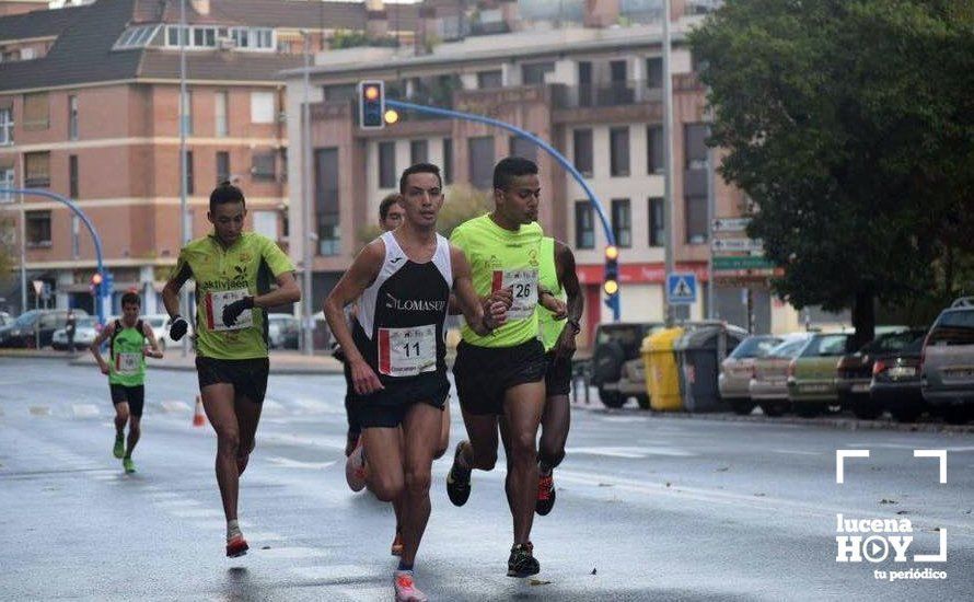  Antonio Montero, en el transcurso de la Media Maratón de Córdoba. 