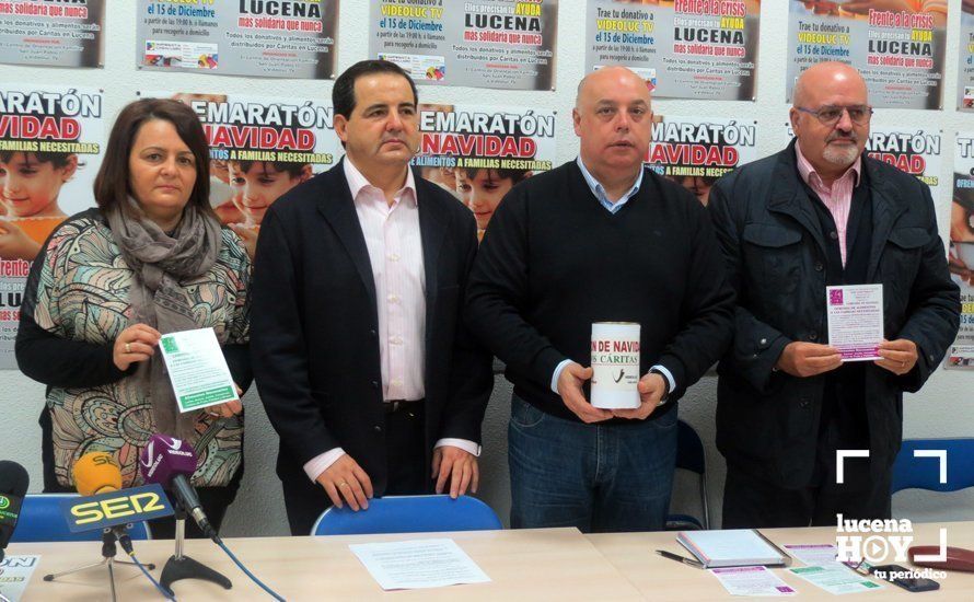  Carmen Cáliz, Juan Ángel Huertas, Pedro Arroyo y Antonio Hidalgo. 