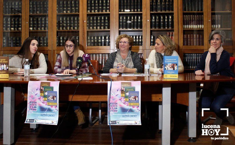  Ana Carrasco, Sensi Budia, Toñi Jiménez, María del Mar Morales y María Teresa Ferrer. 