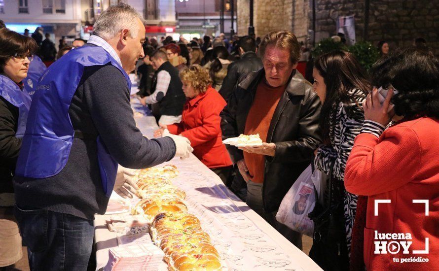  Una imagen del Roscón de Reyes celebrado esta semana 