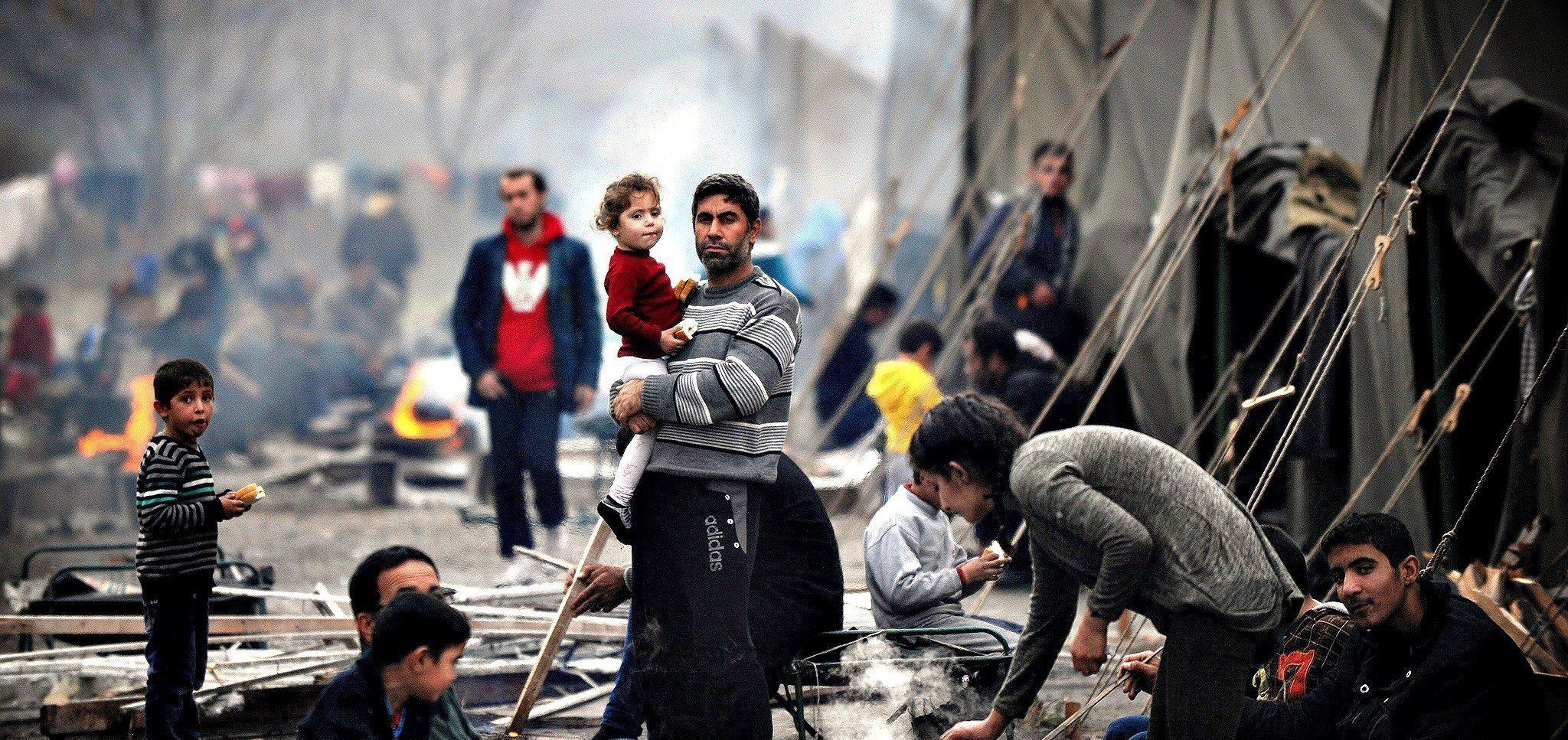  Refugiados sirios, imagen cogida de la web de la Asociación de Apoyo al Pueblo Sirio de Andalucía. 