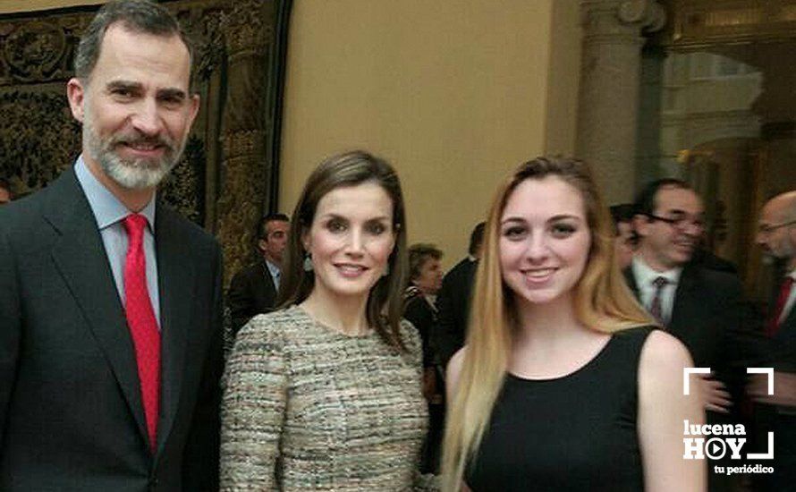 GALERÍA: La lucentina Ana Muñoz Cuenca asiste a la ceremonia de de Premios Nacionales del Deporte, presidida por los de España