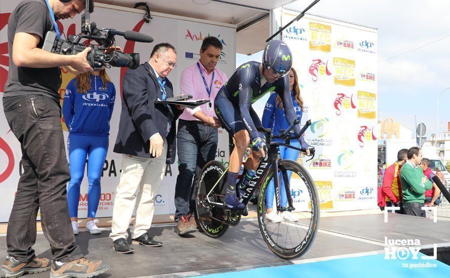 Galería: Lucena vibra al ritmo del pedaleo de los mejores del pelotón internacional: Nuestras cien mejores fotos de la crono de la Vuelta a Andalucía