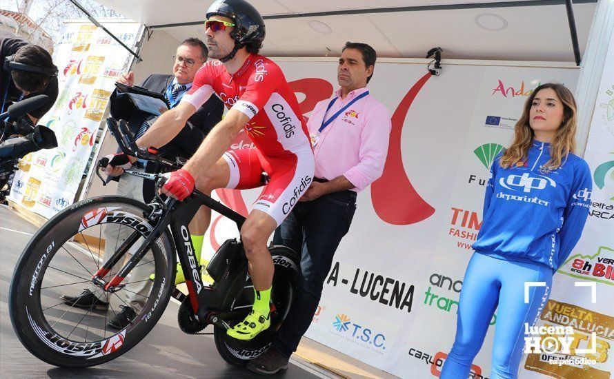 Galería: Lucena vibra al ritmo del pedaleo de los mejores del pelotón internacional: Nuestras cien mejores fotos de la crono de la Vuelta a Andalucía