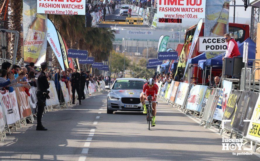 Galería: Lucena vibra al ritmo del pedaleo de los mejores del pelotón internacional: Nuestras cien mejores fotos de la crono de la Vuelta a Andalucía