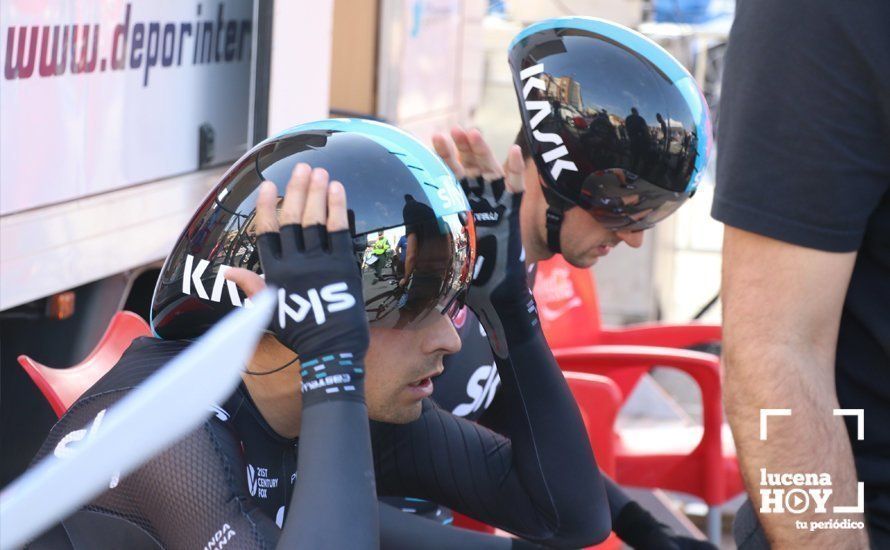 Galería: Lucena vibra al ritmo del pedaleo de los mejores del pelotón internacional: Nuestras cien mejores fotos de la crono de la Vuelta a Andalucía